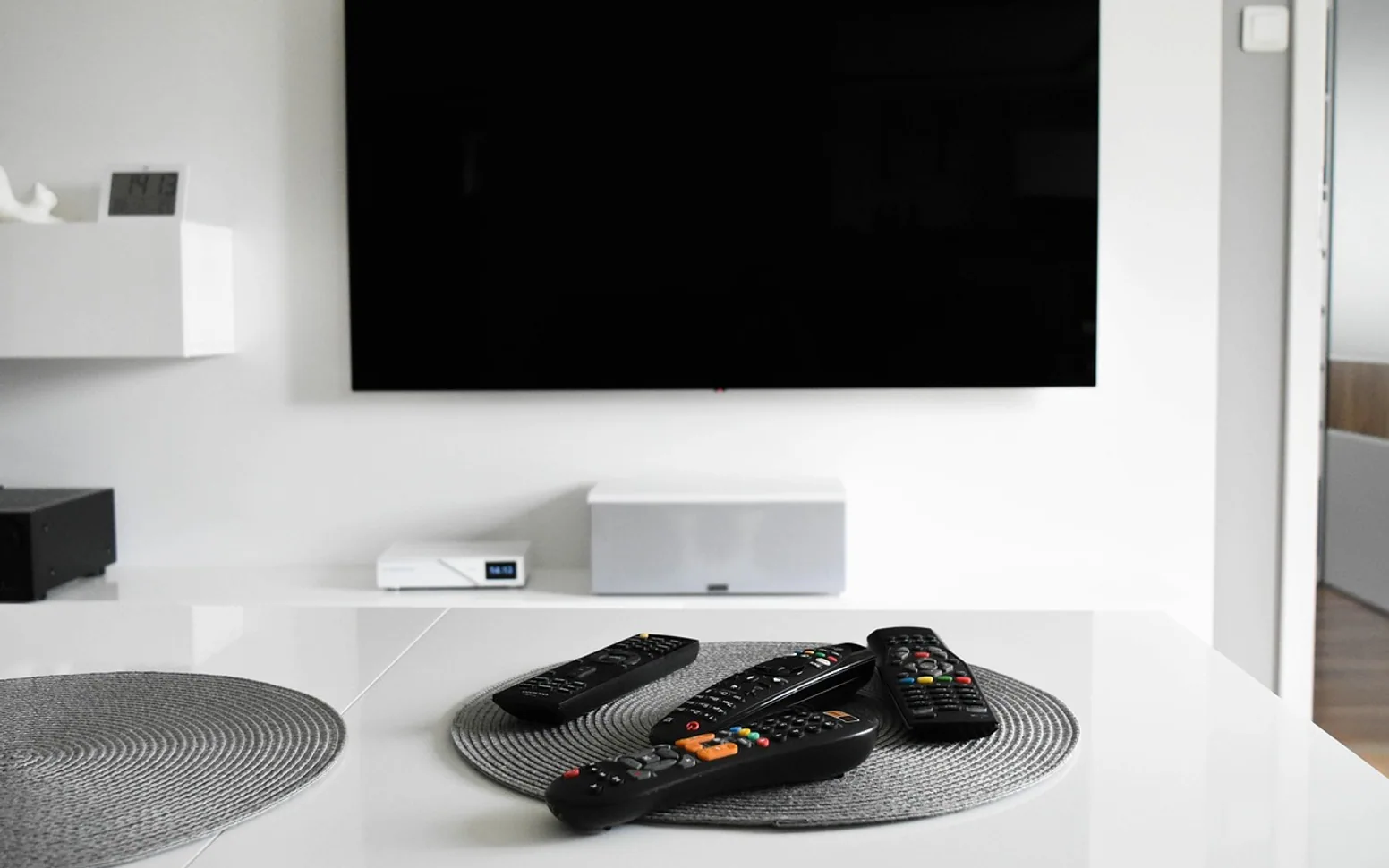 Tv set, tv and television